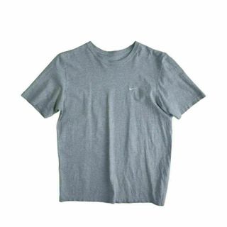 ナイキ(NIKE)の00’s Nike ナイキ ワンポイントTシャツグレー スウォッシュ(Tシャツ/カットソー(半袖/袖なし))