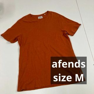 アフェンズ(Afends)のafends ヘンプ　Tシャツ　古着　M 麻(Tシャツ/カットソー(半袖/袖なし))