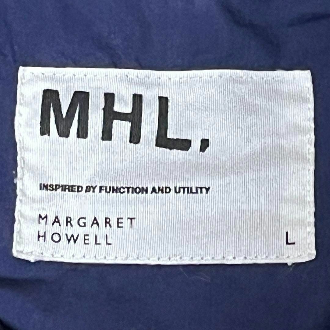 MARGARET HOWELL(マーガレットハウエル)のマーガレットハウエル ジップアップジャケット パーカー ネイビー L レディースのジャケット/アウター(ブルゾン)の商品写真