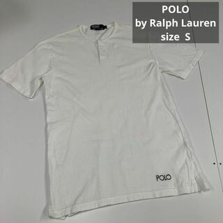 POLO by Ralph Lauren ヘンリーネック　Tシャツ　古着　S(Tシャツ/カットソー(半袖/袖なし))