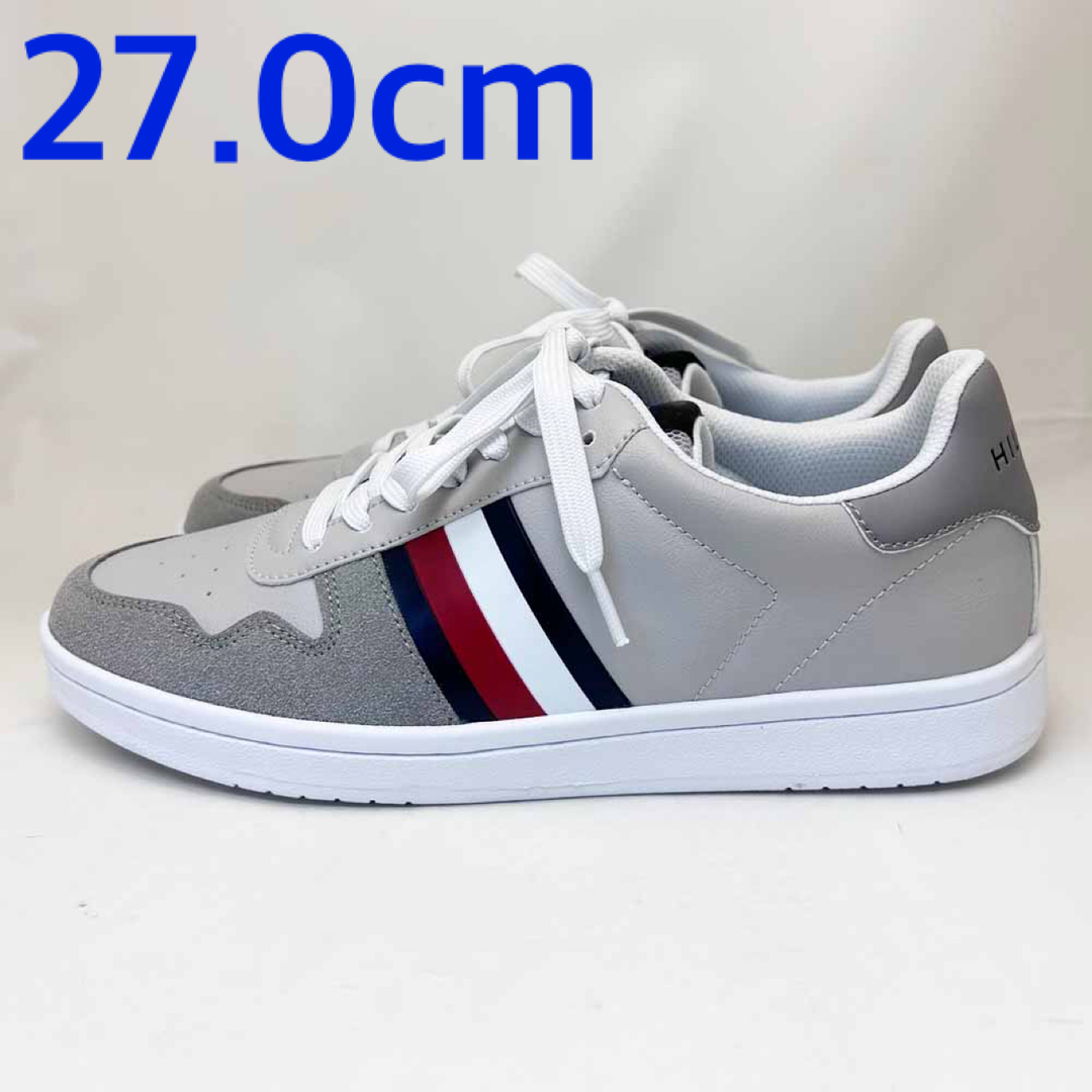 TOMMY HILFIGER(トミーヒルフィガー)の新品 トミーヒルフィガー スニーカー LIMMY グレー 27.0cm メンズの靴/シューズ(スニーカー)の商品写真