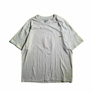 ヘインズ(Hanes)の90s USA製 Hanes シングルステッチ Tシャツ グレー(Tシャツ/カットソー(半袖/袖なし))
