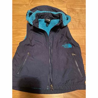 ザノースフェイス(THE NORTH FACE)の【110】ノースフェイス　コンパクトノマドベスト　コズミックブルー　ボア(ジャケット/上着)