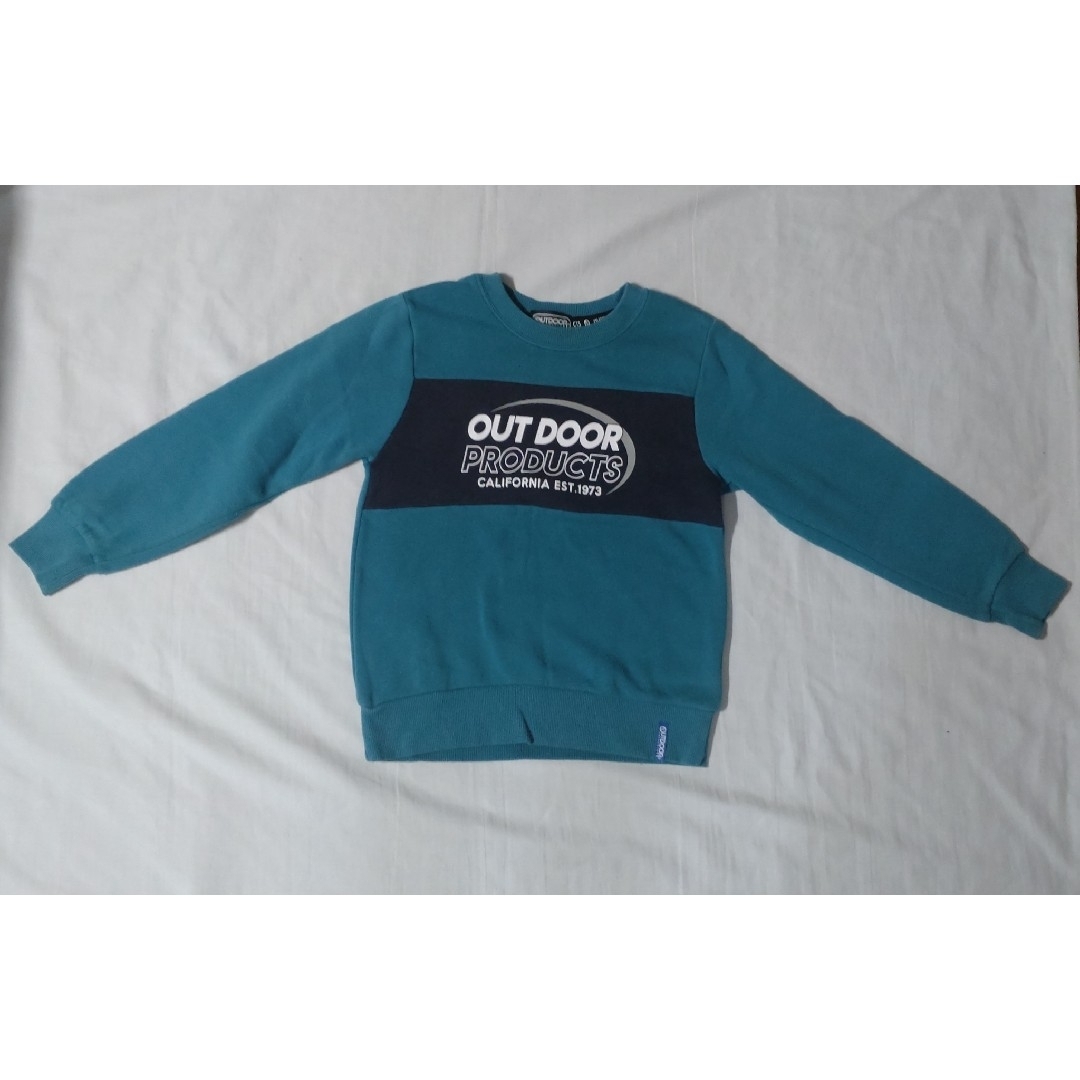 OUTDOOR PRODUCTS(アウトドアプロダクツ)の☆キッズトレーナー　130cm キッズ/ベビー/マタニティのキッズ服男の子用(90cm~)(Tシャツ/カットソー)の商品写真