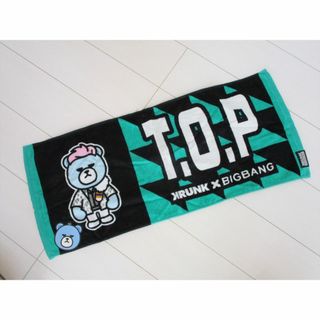 ビッグバン(BIGBANG)のz73❤KRUNK×BIGBANK　T.O.Pフェイスタオル　新品・タグ付き❤(アイドルグッズ)