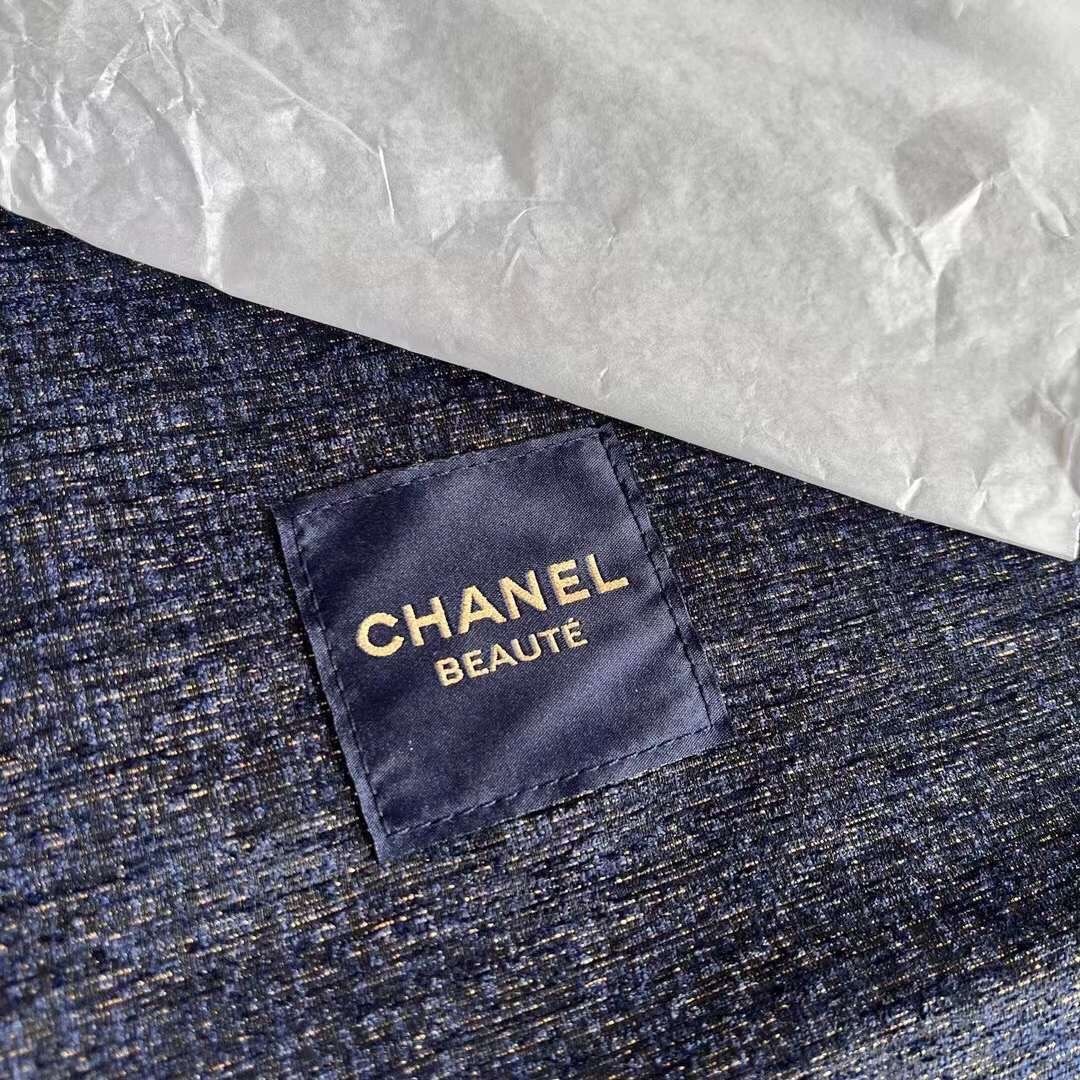 CHANEL(シャネル)のCHANEL トートバッグ エコバッグ ノーベルティ ネイビー 箱なし レディースのバッグ(エコバッグ)の商品写真