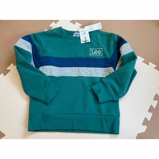 リー(Lee)の【新品】Lee トレーナー スウェット　グリーン　130 Right-on(Tシャツ/カットソー)