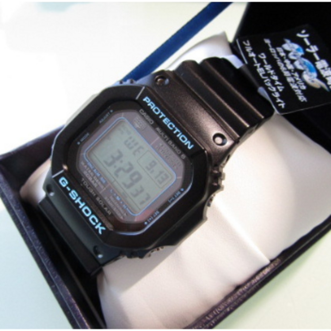 CASIO(カシオ)のカシオ G-SHOCK ブラック×ブルー GW-M5610BA-1JF メンズの時計(腕時計(デジタル))の商品写真