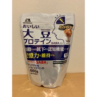 森永　【機能性表示食品】おいしい大豆プロテイン GABA入り 660g×1袋(プロテイン)