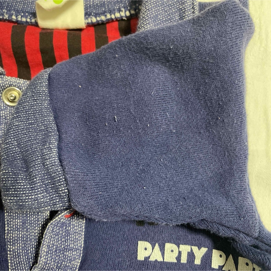 PARTYPARTY(パーティーパーティー)のPARTYPARTY ロンパース 60 キッズ/ベビー/マタニティのベビー服(~85cm)(ロンパース)の商品写真