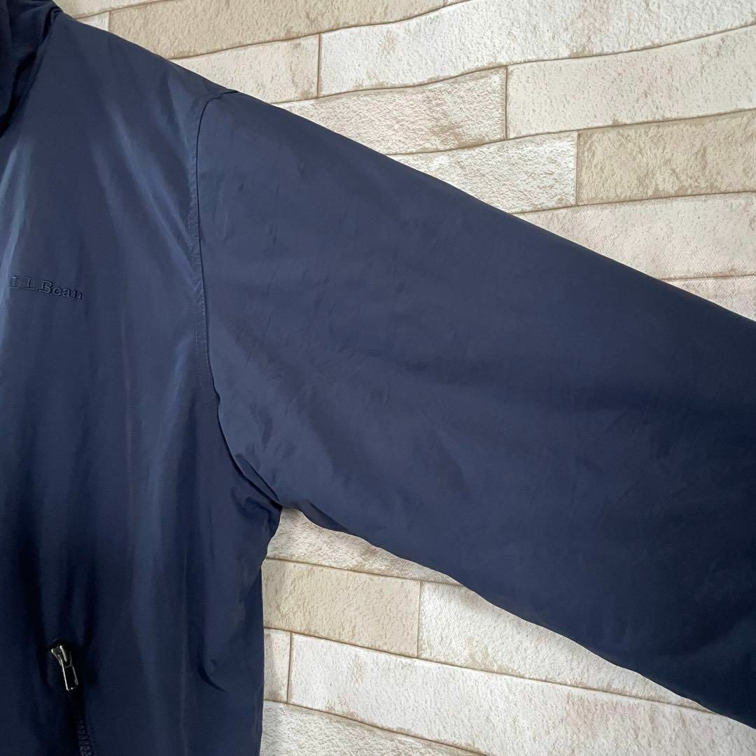 L.L.Bean(エルエルビーン)のエルエルビーン ウォームアップジャケット 刺繍 シンサレート 紺 2XL メンズのジャケット/アウター(ナイロンジャケット)の商品写真