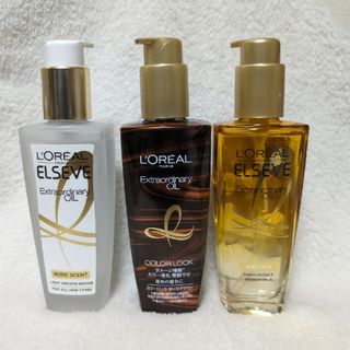 ロレアルパリ(L'Oreal Paris)のエルセーヴ　ヘアオイル　３点セット(オイル/美容液)