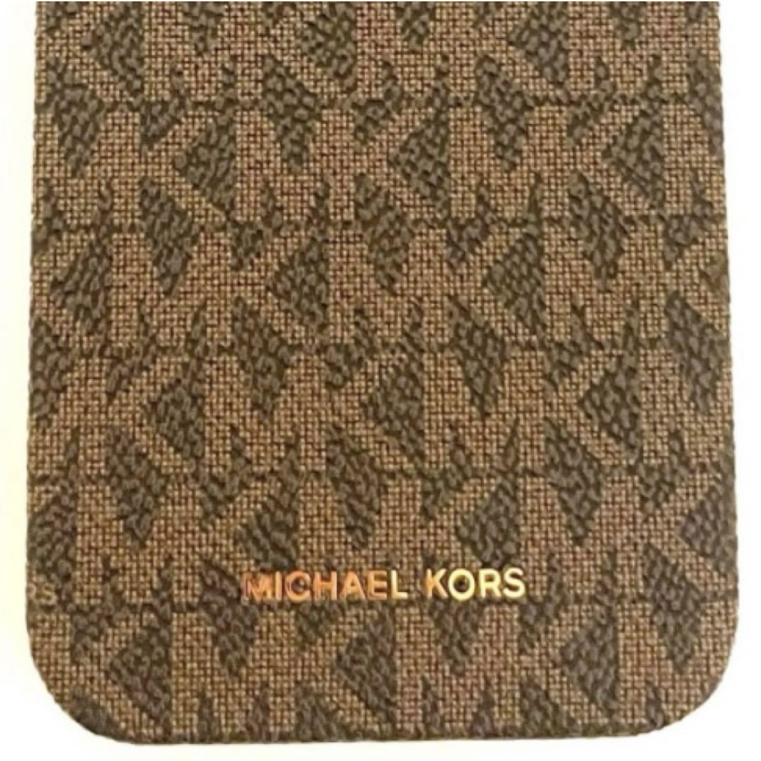 Michael Kors(マイケルコース)のMICHAEL KORS マイケルコース 正規品 スマホケース iPhone13 スマホ/家電/カメラのスマホアクセサリー(iPhoneケース)の商品写真