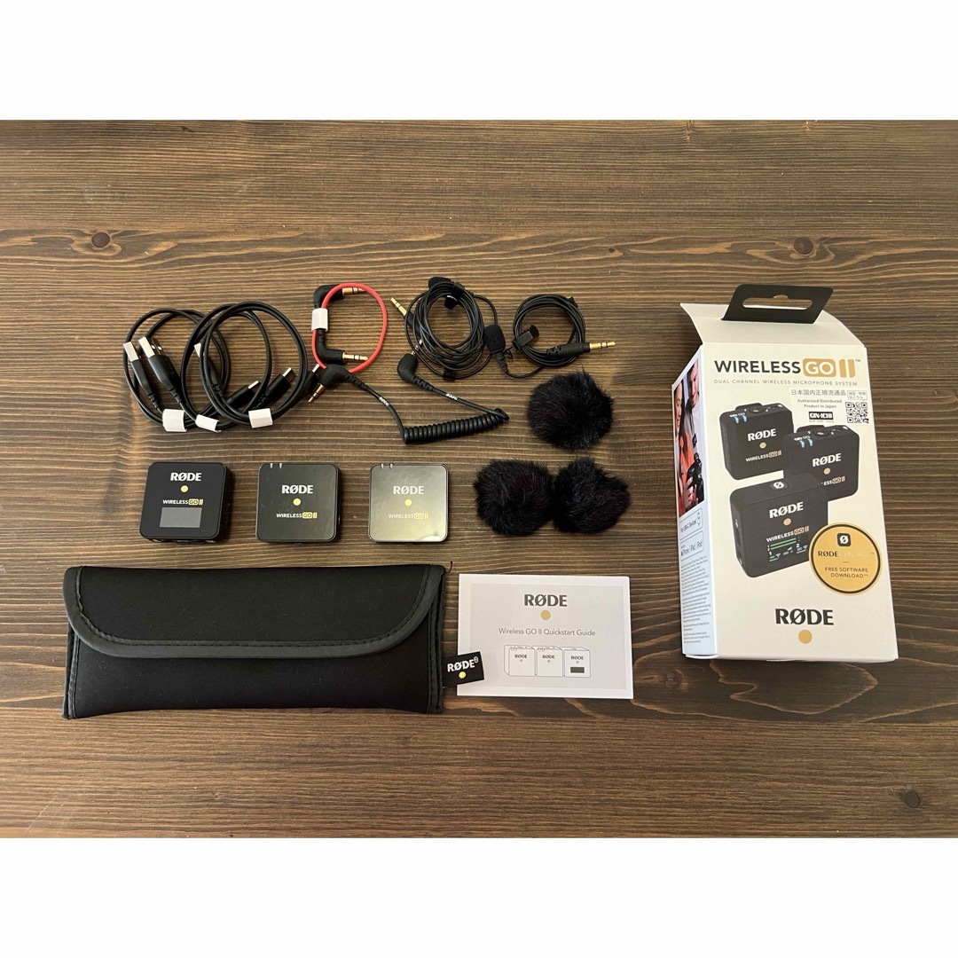RODE WIRELESS GO II ワイヤレスマイク RODE WIRELESS GO II ワイヤレスマイク