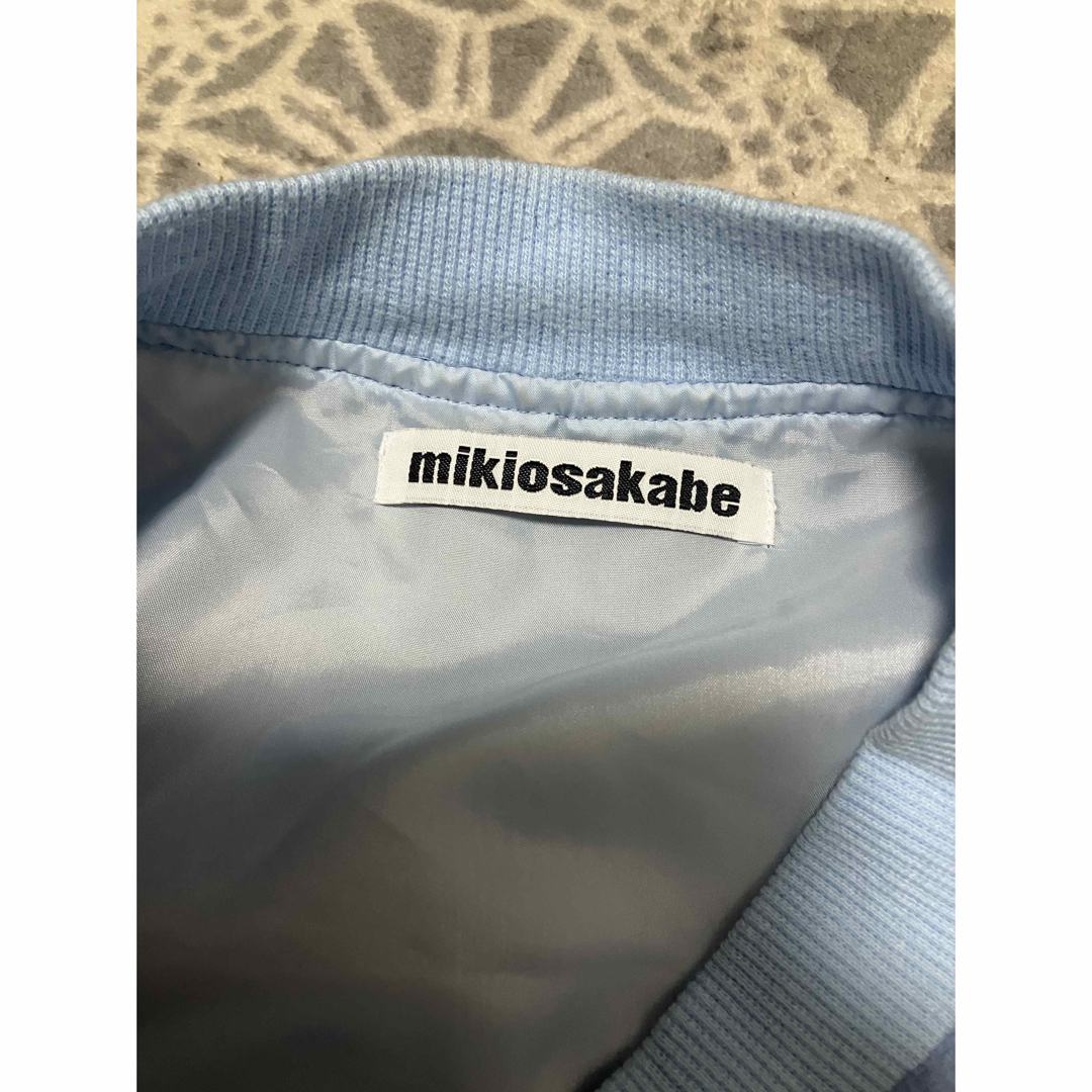 MIKIO SAKABE(ミキオサカベ)のmikiosakabe ミキオサカベ 20ss シースルー　ma1 ジャケット レディースのジャケット/アウター(ブルゾン)の商品写真