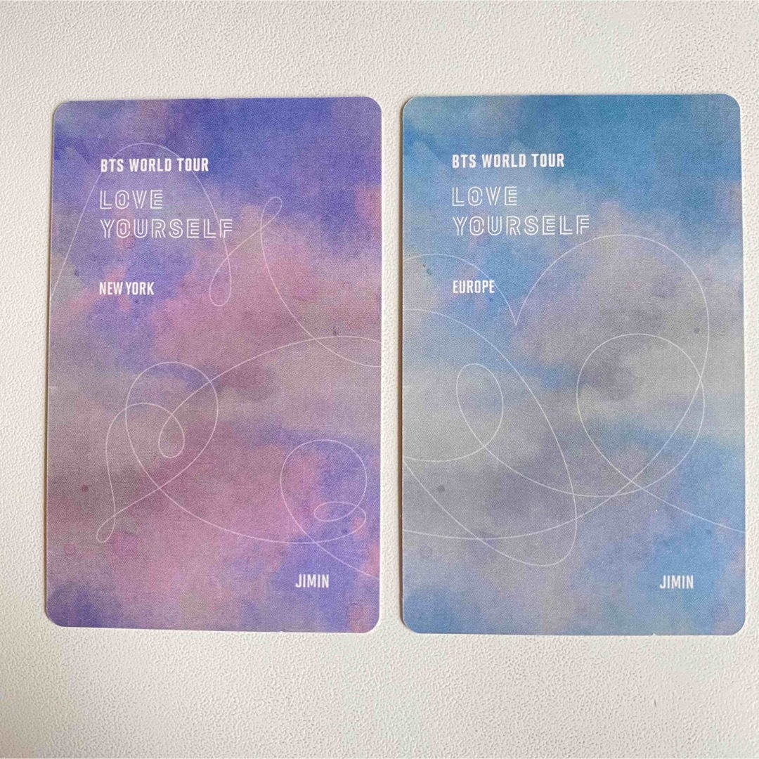 防弾少年団(BTS)(ボウダンショウネンダン)の【公式】BTS LOVE YOURSELF NY EU JIMIN 2枚 エンタメ/ホビーのCD(K-POP/アジア)の商品写真