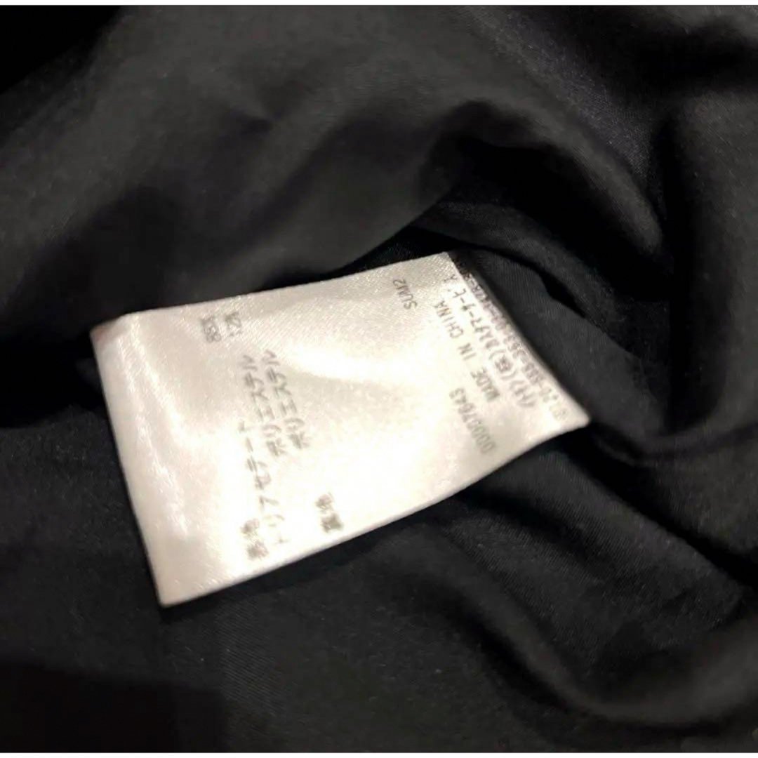 MICHEL KLEIN(ミッシェルクラン)の美品　MICHEL KLEIN  プリーツスカート　フレアスカート　黒 レディースのスカート(ひざ丈スカート)の商品写真