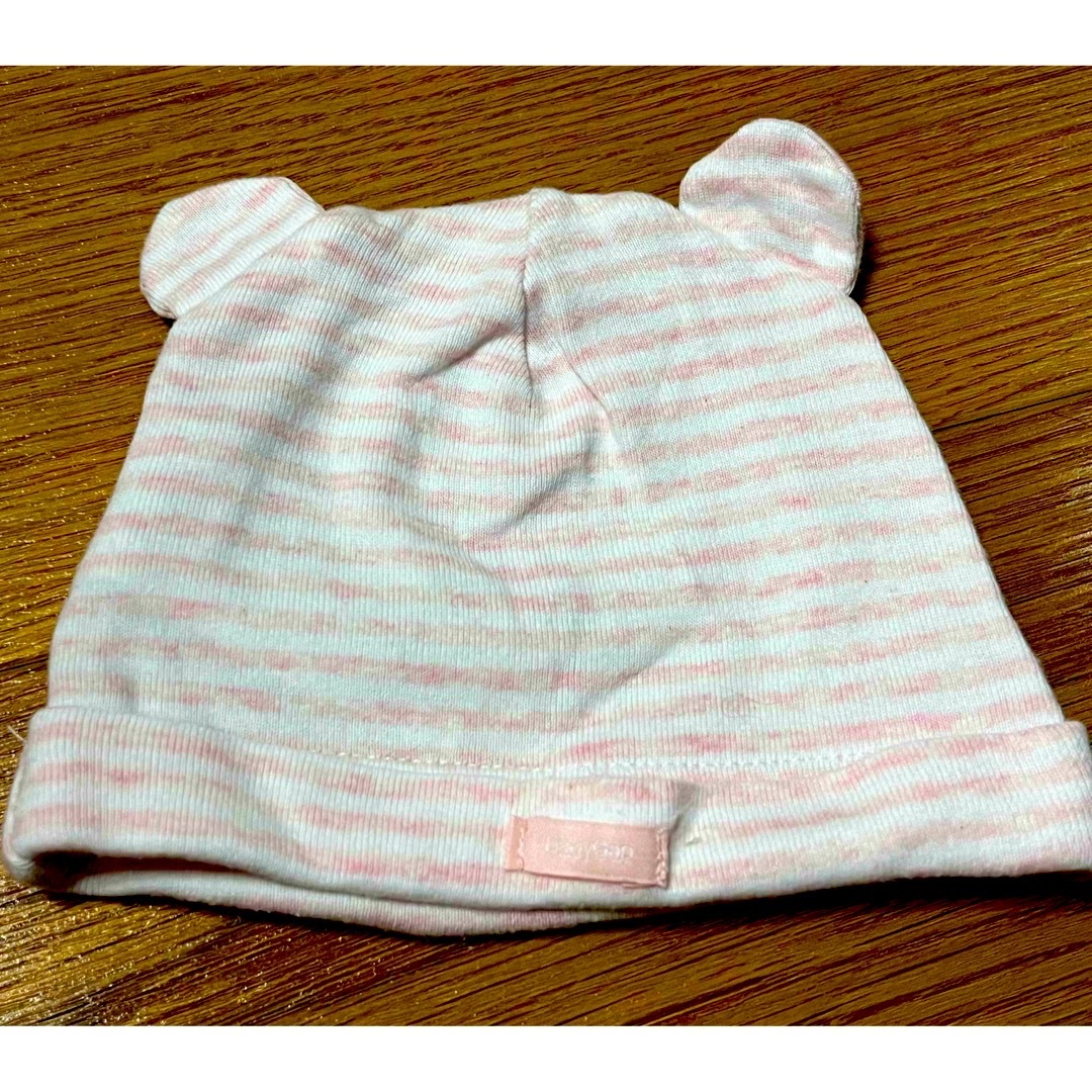 babyGAP(ベビーギャップ)のbaby GAP 赤ちゃん帽子 0-3MONTHS 2個セット キッズ/ベビー/マタニティのこども用ファッション小物(帽子)の商品写真