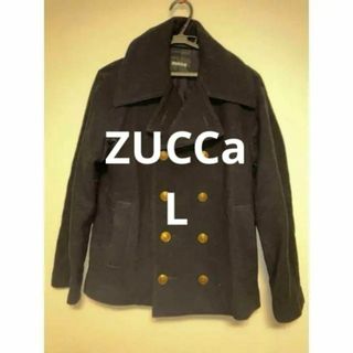 FENDI - ZUCCa ズッカ 長袖 ピーコート ネイビー レディース