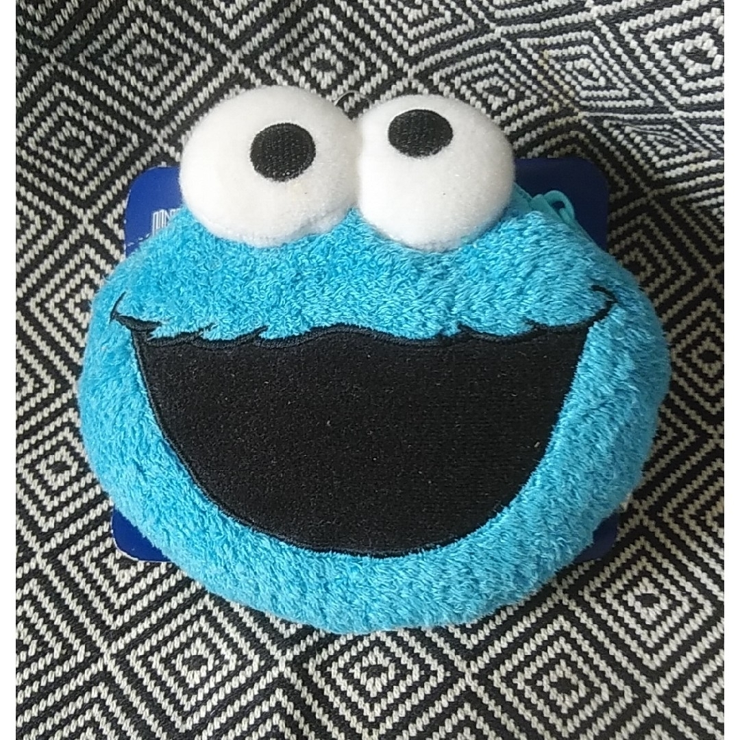 SESAME STREET(セサミストリート)のユニバーサルスタジオジャパン　クッキーモンスターのパスカードケース エンタメ/ホビーのおもちゃ/ぬいぐるみ(キャラクターグッズ)の商品写真