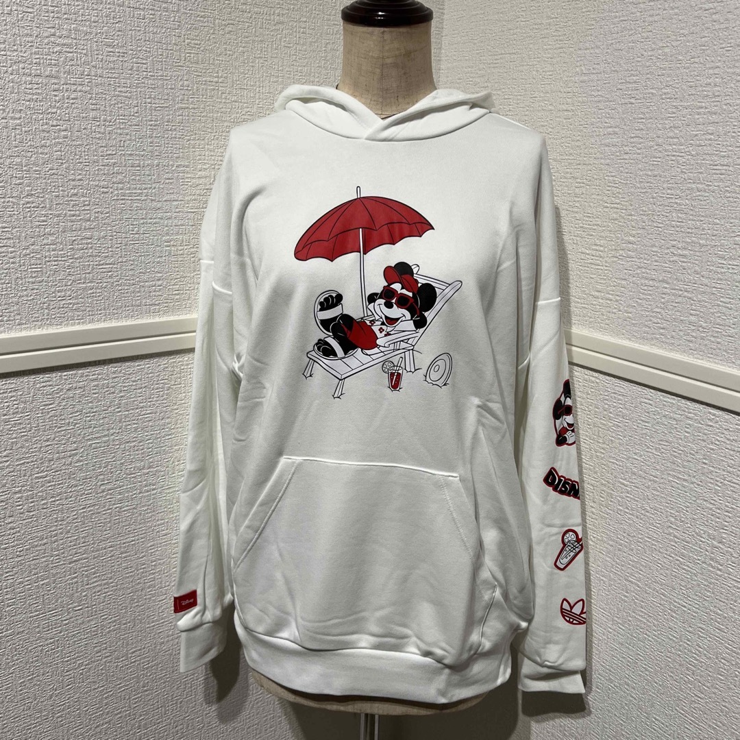 Originals（adidas）(オリジナルス)の新品 adidas アディダス Disney ディズニー パーカー フーディ  キッズ/ベビー/マタニティのキッズ服男の子用(90cm~)(その他)の商品写真