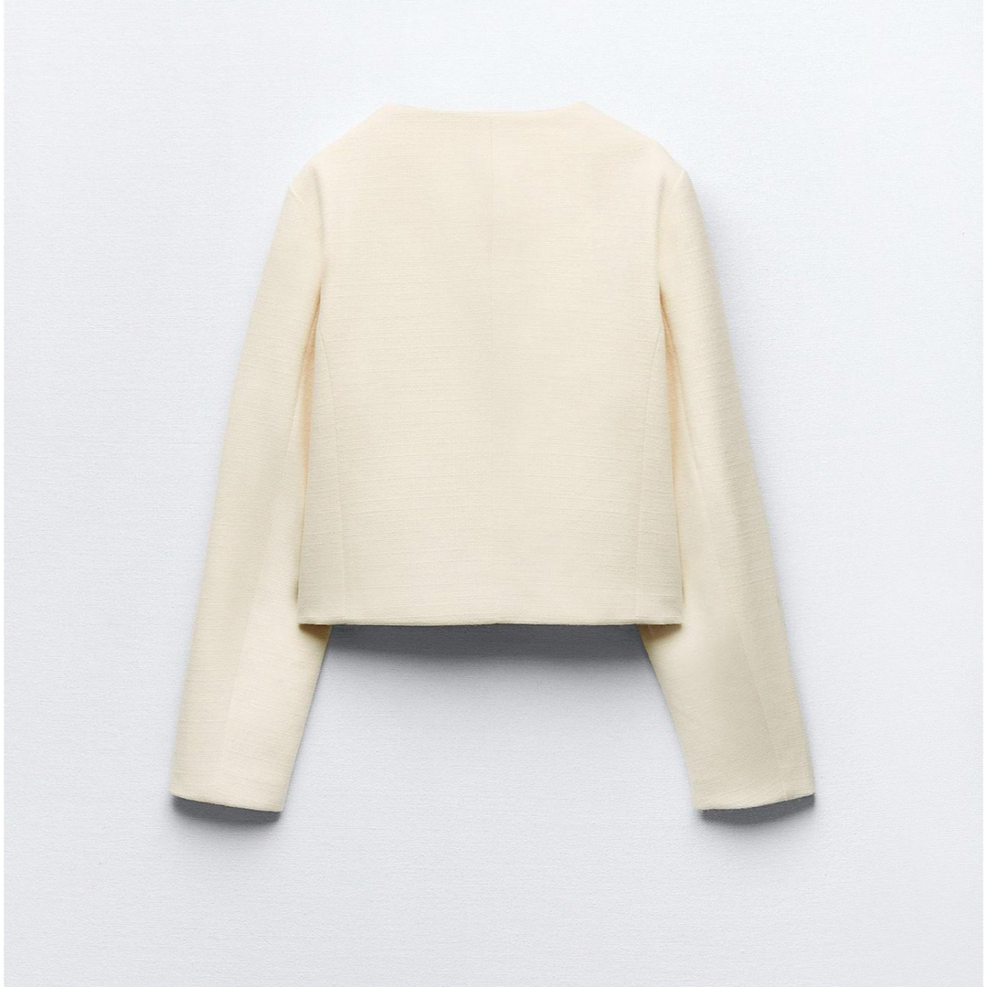 ZARA - ZARA/フラップクロップドジャケット XS 【新品•未使用 ZARA - ZARA/フラップクロップドジャケット XS 【新品•未使用