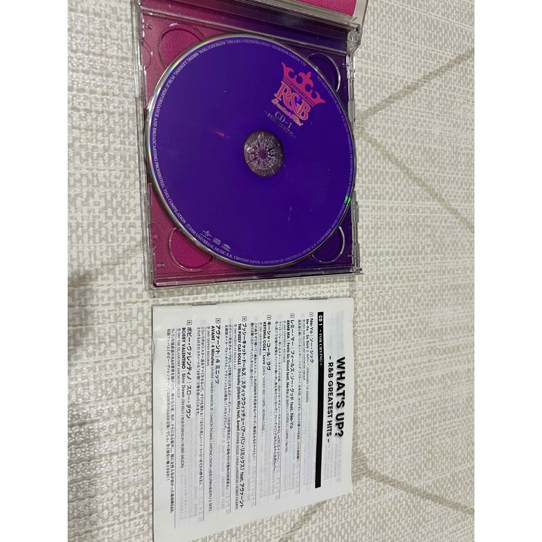 WHAT'S UP? R&B Greatest Hits! エンタメ/ホビーのCD(R&B/ソウル)の商品写真