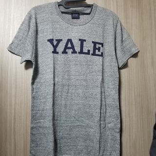 ユナイテッドアローズグリーンレーベルリラクシング(UNITED ARROWS green label relaxing)の新品タグ付*ユナイテッドアローズYALEロゴプリントカレッジTシャツ(Tシャツ(半袖/袖なし))