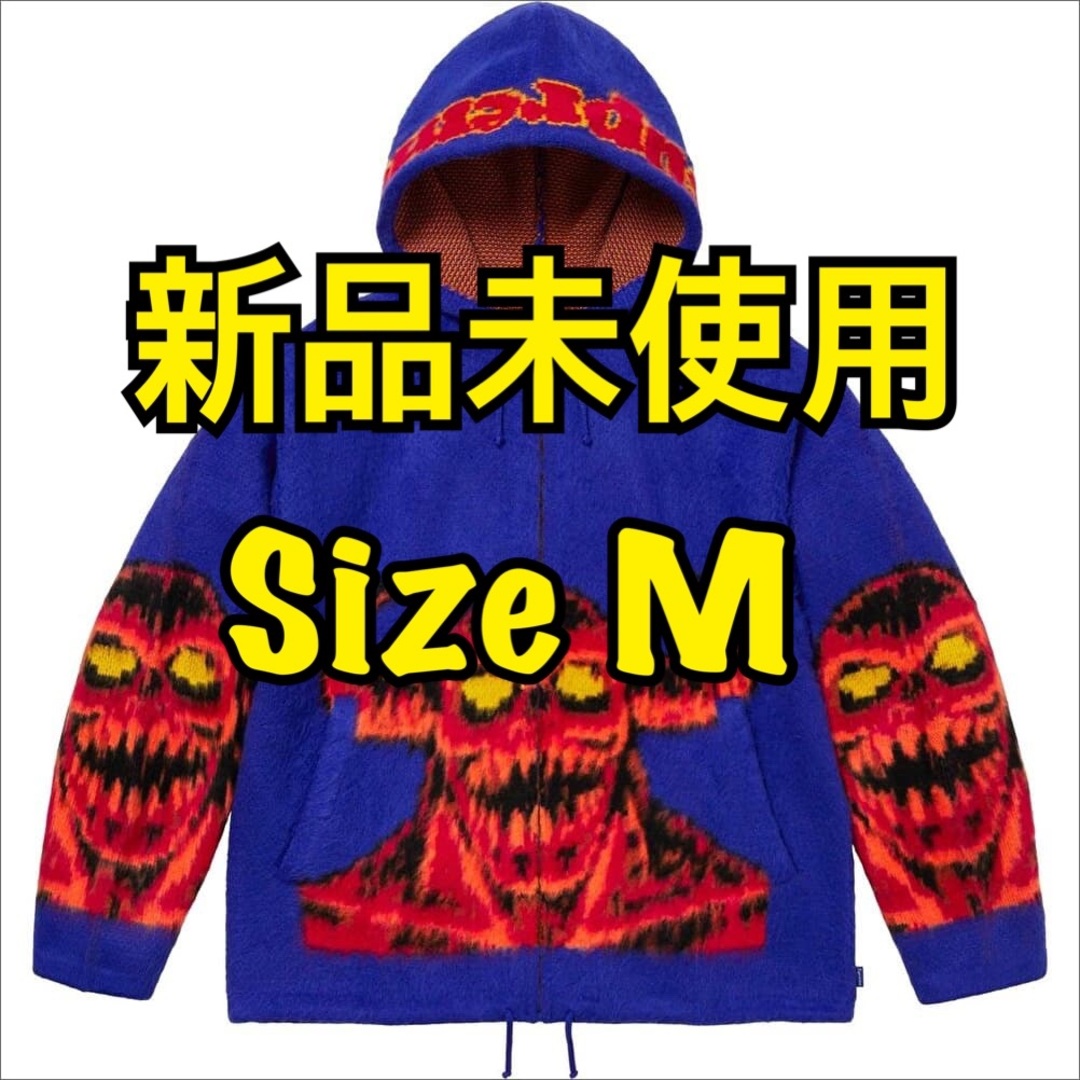 HoodedSweatshiToy Machine Zip Up Hooded Sweater 青M - ジャケット