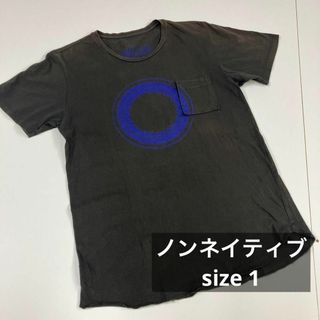 ノンネイティブ(nonnative)のノンネイティブ　Tシャツ　ポケット　ポケT フェード　古着　1(Tシャツ/カットソー(半袖/袖なし))