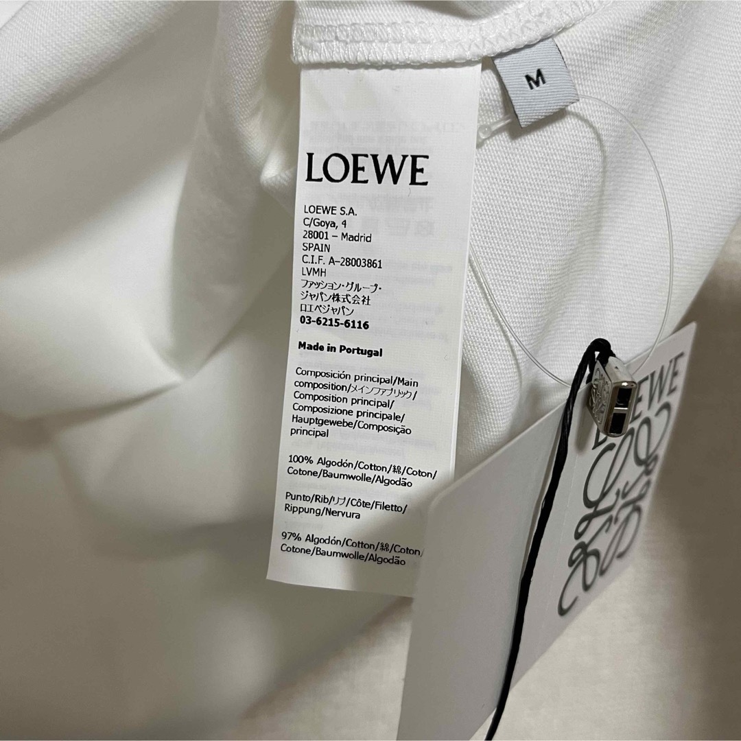 LOEWE(ロエベ)のロエベ ピクセレイテッドアナグラム レギュラーフィット Tシャツ レディースのトップス(Tシャツ(半袖/袖なし))の商品写真
