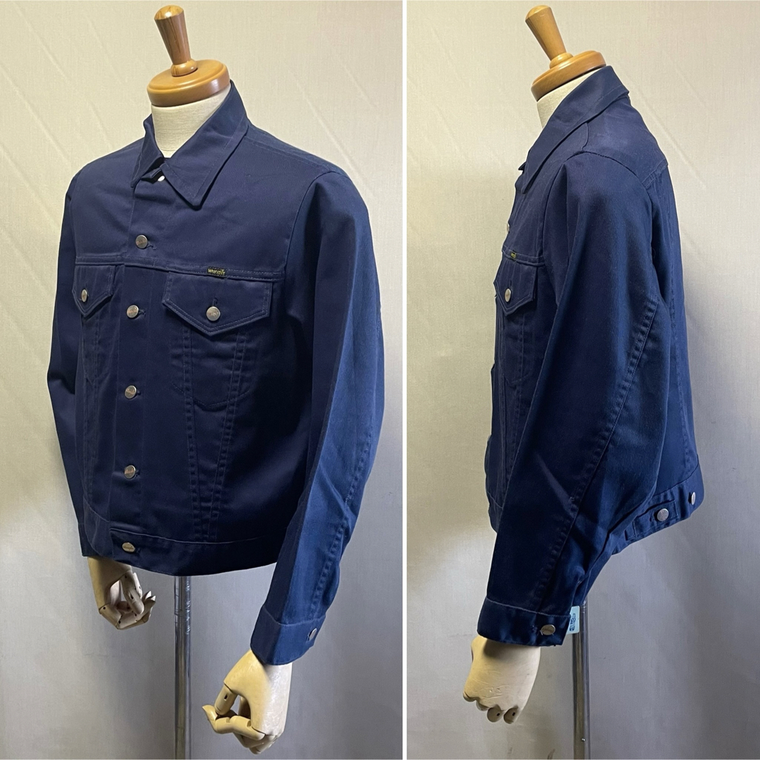 Wrangler(ラングラー)の1970s  Wrangler  Twill-Jacket  Size 42 メンズのジャケット/アウター(Gジャン/デニムジャケット)の商品写真