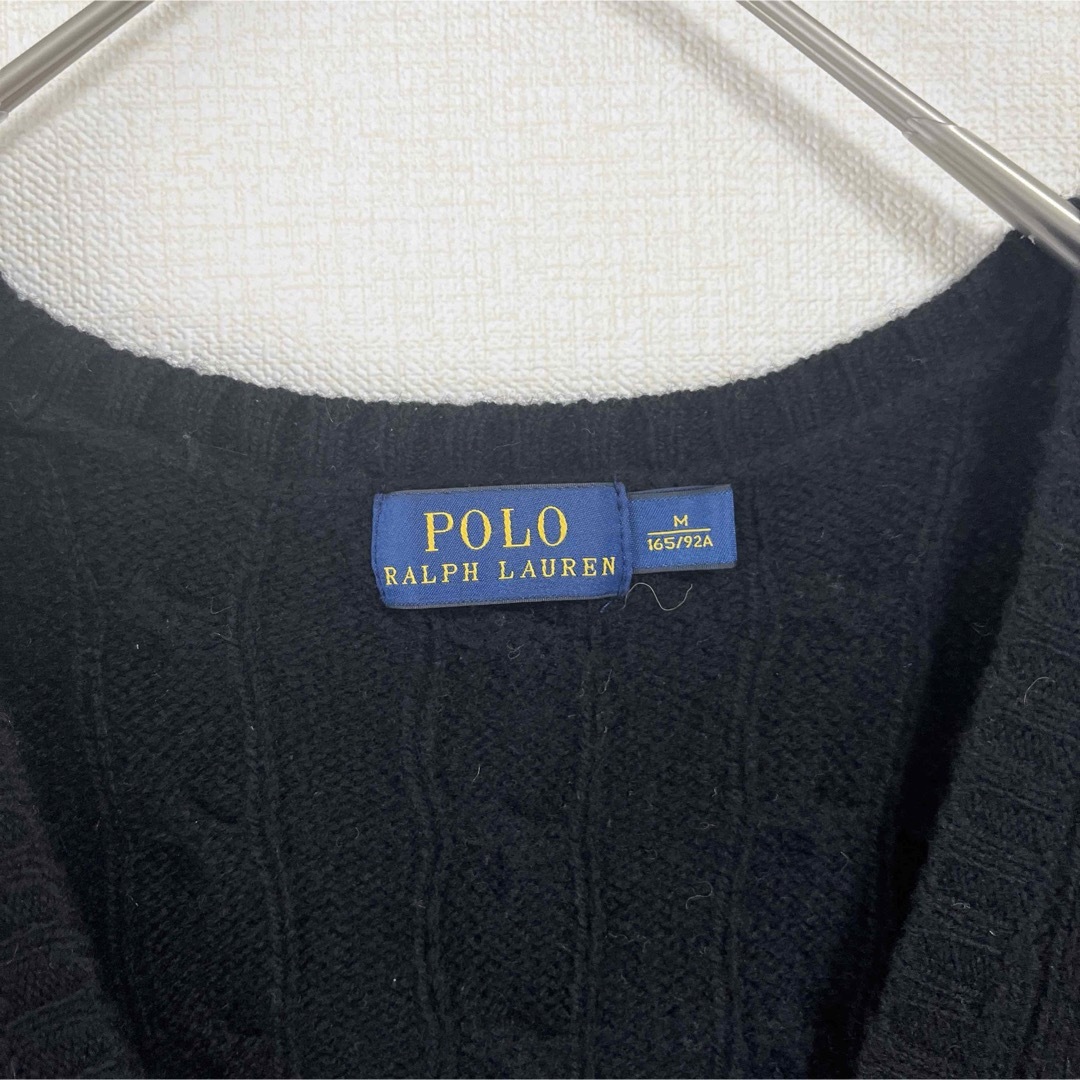 POLO RALPH LAUREN(ポロラルフローレン)のポロラルフローレン　セーター　ケーブルニット　ウール100% カシミア混 レディースのトップス(ニット/セーター)の商品写真