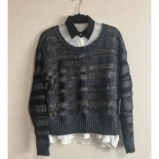 マウジー(moussy)のmoussy★ニット&シャツ　セット商品　(ニット/セーター)