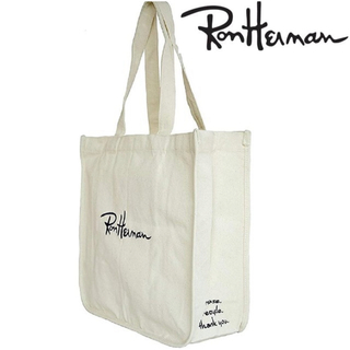 ロンハーマン(Ron Herman)のロンハーマン ロゴ刺繍トートバッグ エコバッグ(トートバッグ)