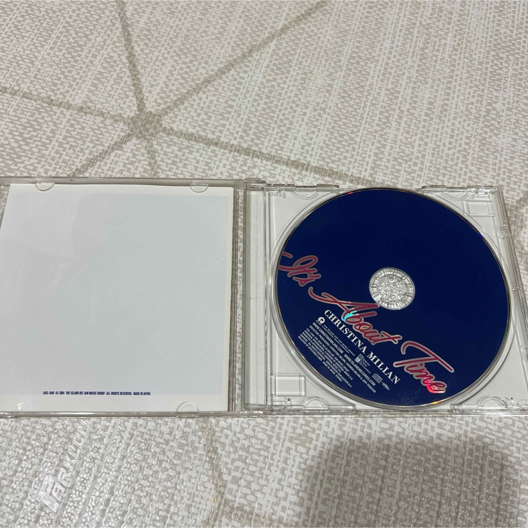 クリスティーナ・ミリアン/イッツ・アバウト・タイム エンタメ/ホビーのCD(R&B/ソウル)の商品写真