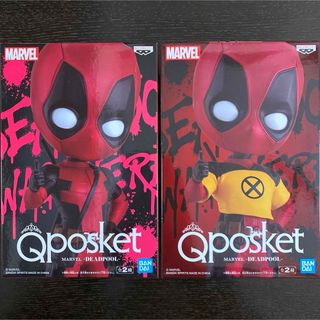 バンダイ(BANDAI)のMARVEL Qposket フィギュア セット デッドプール(アメコミ)