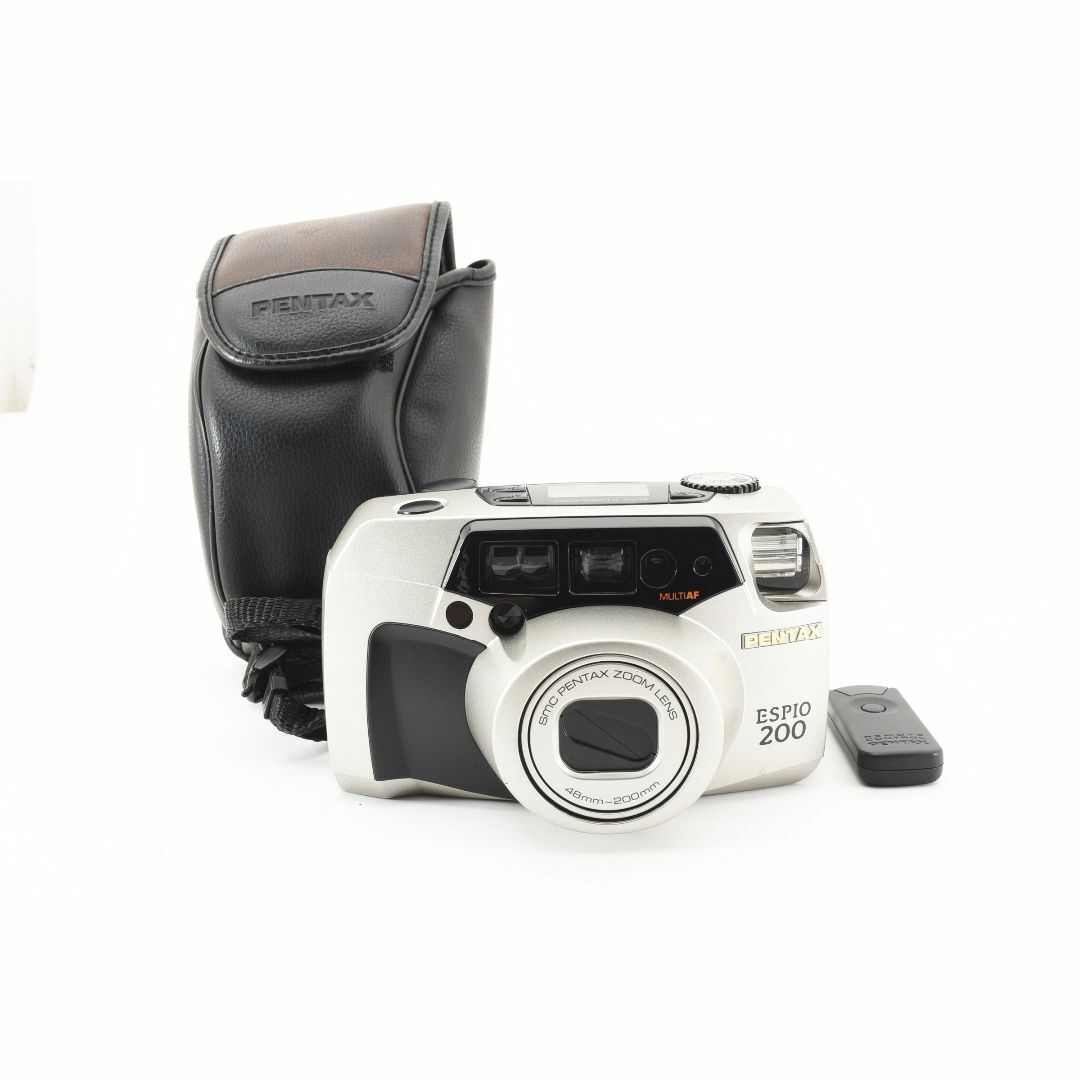 売り出し値下 Pentax Espio 200 35mm コンパクトフィルムカメラ シルバー