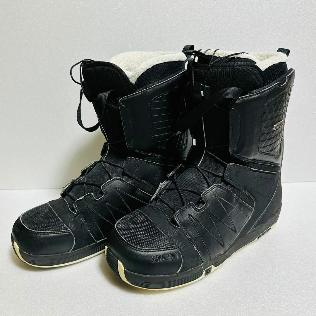 SALOMON(サロモン)の28cm サロモン　スノーボード　ブーツ　黒色ブラック その他のその他(その他)の商品写真