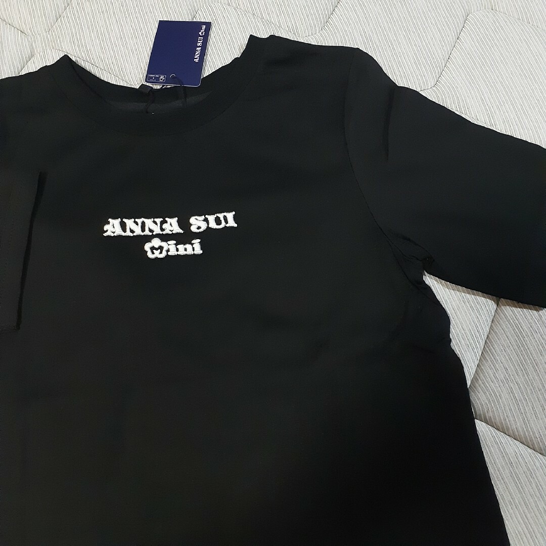 ANNA SUI mini(アナスイミニ)の,【新品】　アナスイミニ　Tシャツ キッズ/ベビー/マタニティのキッズ服女の子用(90cm~)(Tシャツ/カットソー)の商品写真