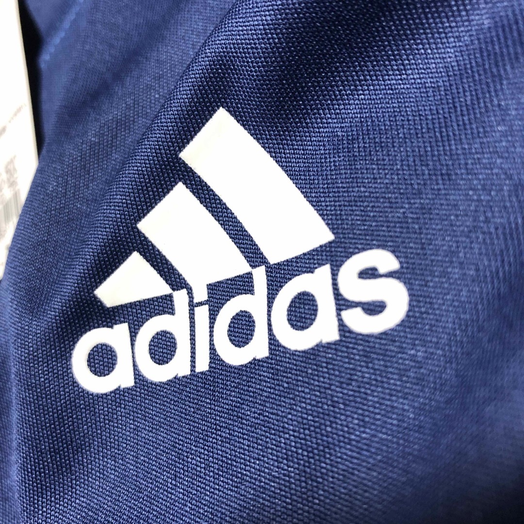 adidas(アディダス)のadidas クルーネック　ロングスリーブシャツ　インディゴブルー　Mサイズ メンズのトップス(Tシャツ/カットソー(七分/長袖))の商品写真