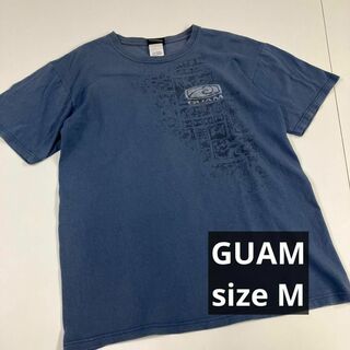 GUAM グアム　Tシャツ　フェード　古着　サーフ　オールド(Tシャツ/カットソー(半袖/袖なし))