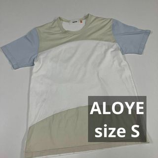 アロイ(ALOYE)のALOYE アロイ　カットソー　Tシャツ　切り替え　クレイジーカット(Tシャツ/カットソー(半袖/袖なし))