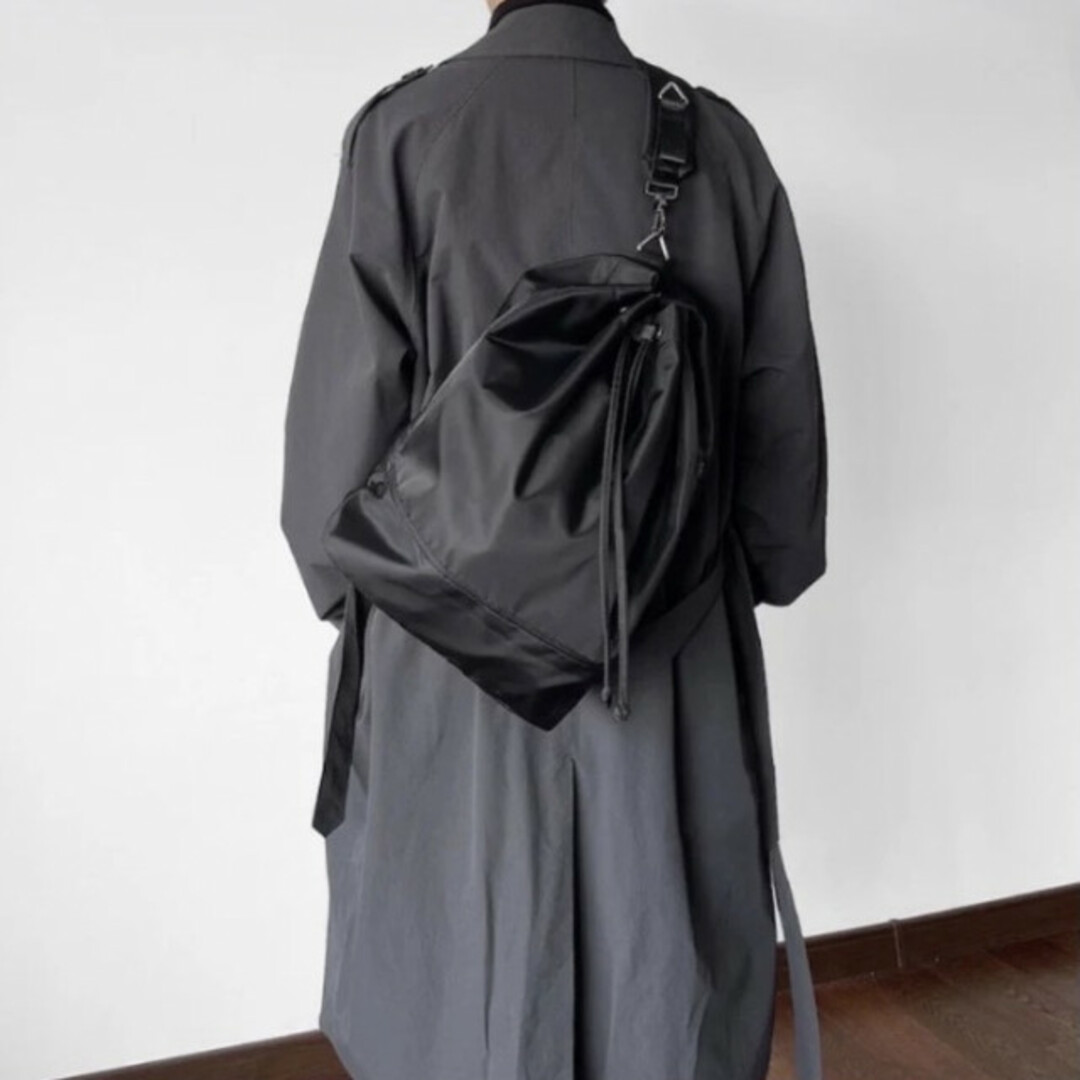 3way バックパック メンズ レディース 黒 ショルダーバッグ 斜めがけ 新品 メンズのバッグ(バッグパック/リュック)の商品写真