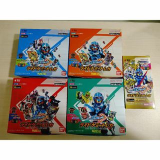 空箱 仮面ライダーガッチャード ライドケミートレカ BOX 外箱 空き箱 5種(その他)