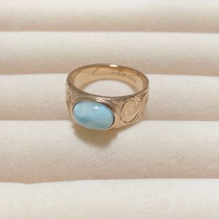 IRIEBEACH アイリービーチ Larimar ring ラリマー 9号(リング(指輪))