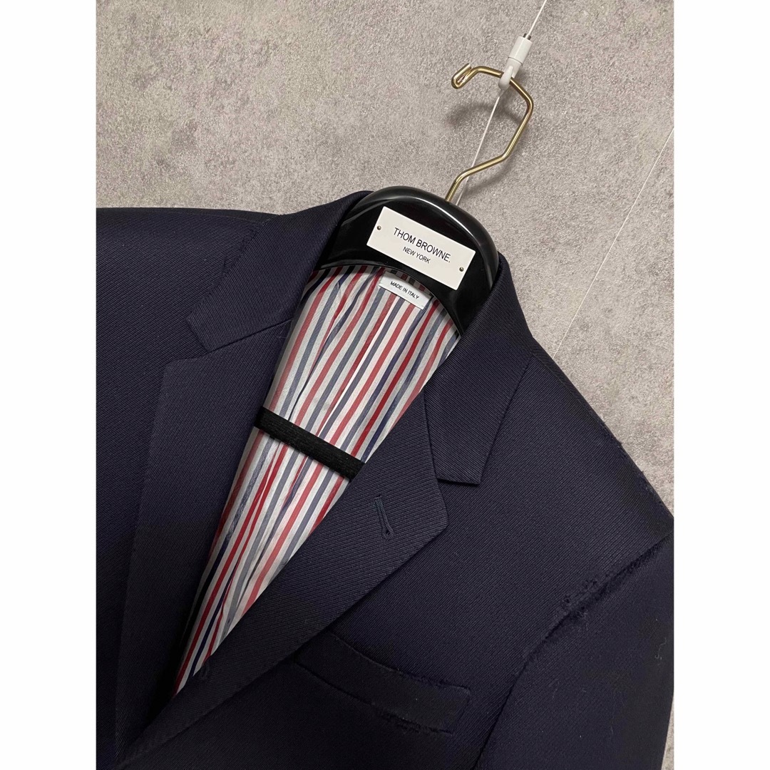 THOM BROWNE(トムブラウン)の【THOM BROWNE】定価約80%OFF 2018AW ハイアームJKT 1 メンズのジャケット/アウター(テーラードジャケット)の商品写真