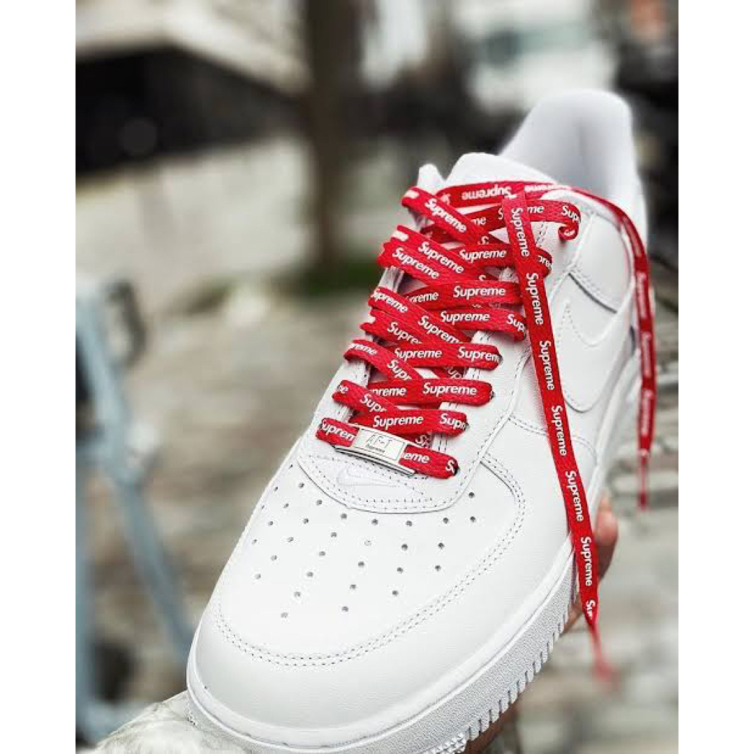 Supreme(シュプリーム)のSupreme＆NIKE AIR FORCE 1 靴紐 左右セット メンズの靴/シューズ(スニーカー)の商品写真