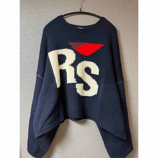 RAF SIMONS 19AW OVERSIZED RS KNIT ラフシモンズ