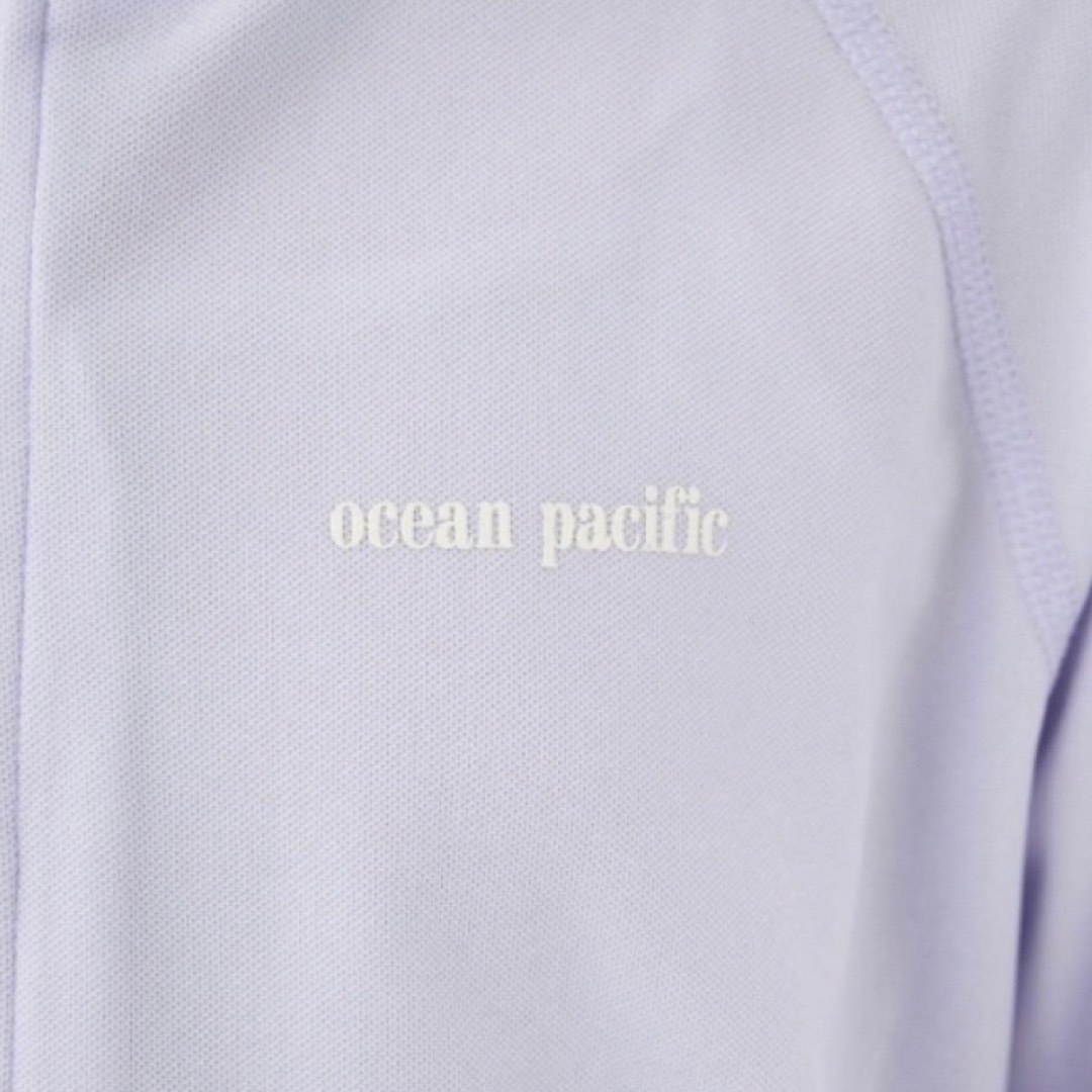 OCEAN PACIFIC(オーシャンパシフィック)のオーシャンパシフィック　130サイズ　ラッシュガード　長袖　ラベンダー　パープル キッズ/ベビー/マタニティのキッズ服女の子用(90cm~)(水着)の商品写真